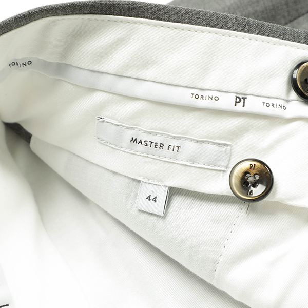 PT TORINO パンツ スラックス ウール ワンプリーツ STRETCH